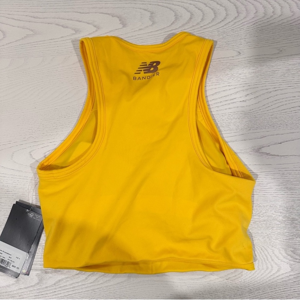 New Balance Vibrant Yellow Athletic Tank